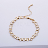Brass Chain Bracelets BJEW-EE0003-23G-2