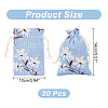   20Pcs Cotton Cloth Packing Pouches AJEW-PH0004-61-2
