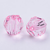 Transparent Acrylic Beads TACR-Q257-6mm-V03-3