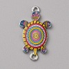 Alloy Enamel Connector Charms LS-ENAM-WH0061-47H-1