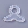 Transparent DIY Ring Food Grade Silicone Molds DIY-WH0128-08A-1