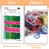 12 Skeins 6-Ply Polycotton(Polyester Cotton) Embroidery Floss DIY-CY0002-94A-7