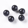 Natural Black Onyx Beads G-K275-13-5mm-2