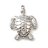 304 Stainless Steel Pendants STAS-C122-15A-P-1