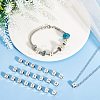 Sterling Silver Beads STER-WH20009-04F-P-6