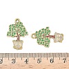 Alloy Enamel Pendants ENAM-I082-01G-02-3
