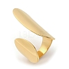 304 Stainless Steel Open Cuff Ring RJEW-Q775-01G-3