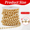 ABS Plastic Imitation Pearl Bead Chain KY-WH20006-09C-2