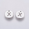 Non-Tarnish 304 Stainless Steel Charms STAS-P225-104P-10-1
