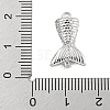 Brass Micro Pave Clear Cubic Zirconia Pendants LS-KK-U015-08P-3