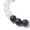 Leaf Alloy Charm Bracelets BJEW-JB12554-03-4
