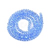 Electroplate Glass Beads Strands EGLA-A044-T2mm-L14-3