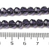 Transparent Glass Beads EGLA-A035-T6mm-D15-5