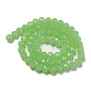 Imitation Jade Glass Beads Stands EGLA-A035-J8mm-D01-3