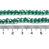 Electroplate Transparent Glass Beads Strands LS-EGLA-A035-T4mm-A18-4
