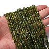 Natural Peridot Beads Strands X-G-I389-A27-1