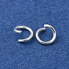 Brass Open Jump Rings KK-G604-08S-17-2