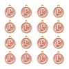 Golden Plated Alloy Enamel Charms ENAM-S118-07P-2