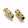 Tibetan Style Hollow Tube Beads GLF10482Y-NF-2