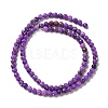 Assembled Natural Dolomite and Synthetic Opal Beads Strands G-Q017-G06-01C-1-4