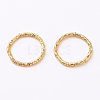 Iron Open Jump Rings IFIN-D086-03-G-1