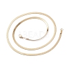PVD Vacuum Plating 304 Stainless Steel Snake Chains Necklaces NJEW-O058-30G-3