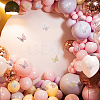 8 Sets 4 Colors PET Mirror Wall Stickers DIY-CP0009-15B-4