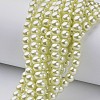 Glass Pearl Beads Strands HY-6D-B04-4