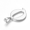 Non-Tarnish 304 Stainless Steel Pendants STAS-F106-95P-Q-2