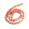 Natural Sunstone Beads Strands G-G066-8mm-2