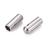 Tarnish Resistant 201 Stainless Steel Cord Ends STAS-F250-10P-F-2