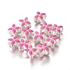 Alloy Enamel European Beads MPDL-R006-01-1