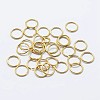 925 Sterling Silver Saw Cut Open Jump Rings STER-F036-02G-1x7mm-1