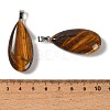 Natural Tiger Eye Pendants GG-CBACB71-02P-04-3