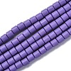 Polymer Clay Bead Strands CLAY-T001-C49-2