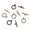 Tibetan Style Alloy Toggle Clasps PALLOY-TA0020-01-3