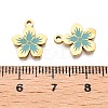 Ion Plating(IP) 316L Surgical Stainless Steel Charms STAS-H213-23G-01-3