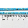 Synthetic Imperial Jasper Dyed Beads Strands G-D077-D01-02H-5