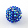 AB-Color Resin Rhinestone Beads RESI-S315-20x22-17-1