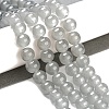 Imitation Jade Glass Beads Strands DGLA-S076-8mm-30-2