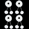 Fur Plush Elastic Hair Accessories OHAR-PH0001-35B-6