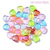 7 Colors Transparent Acrylic Beads OACR-YW0001-95-2