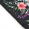 Flower & Butterfly & Moon Printed Canvas Women's Tote Bags ABAG-C009-04A-3