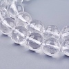 Natural Quartz Crystal Beads Strands X-G-R193-05-10mm-3