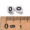 Opaque Acrylic Beads OACR-S076-01O-3