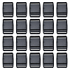20Pcs Plastic Quick Contoured Side Release Buckle KY-NB0001-45-1