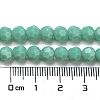 Opaque Glass Beads Stands EGLA-A035-P6mm-D14-5
