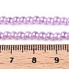 Baking Paint Glass Pearl Bead Strands HY-Q003-3mm-47-A-2