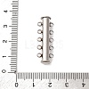 304 Stainless Steel Slide Lock Clasps STAS-A117-07A-P-3