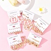 6Sets 6 Styles Alloy & Rhinestone Earring Sets for Women EJEW-FS0001-26-1